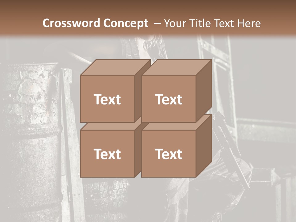 Taule Hangar Paintball PowerPoint Template