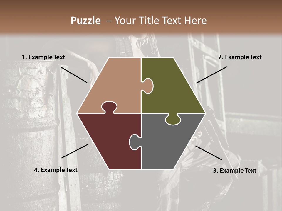 Taule Hangar Paintball PowerPoint Template