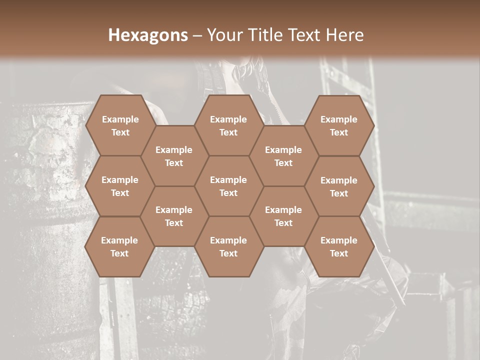 Taule Hangar Paintball PowerPoint Template