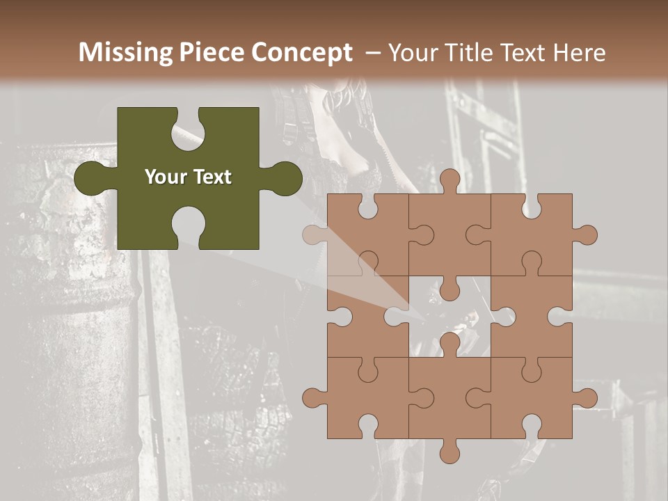 Taule Hangar Paintball PowerPoint Template