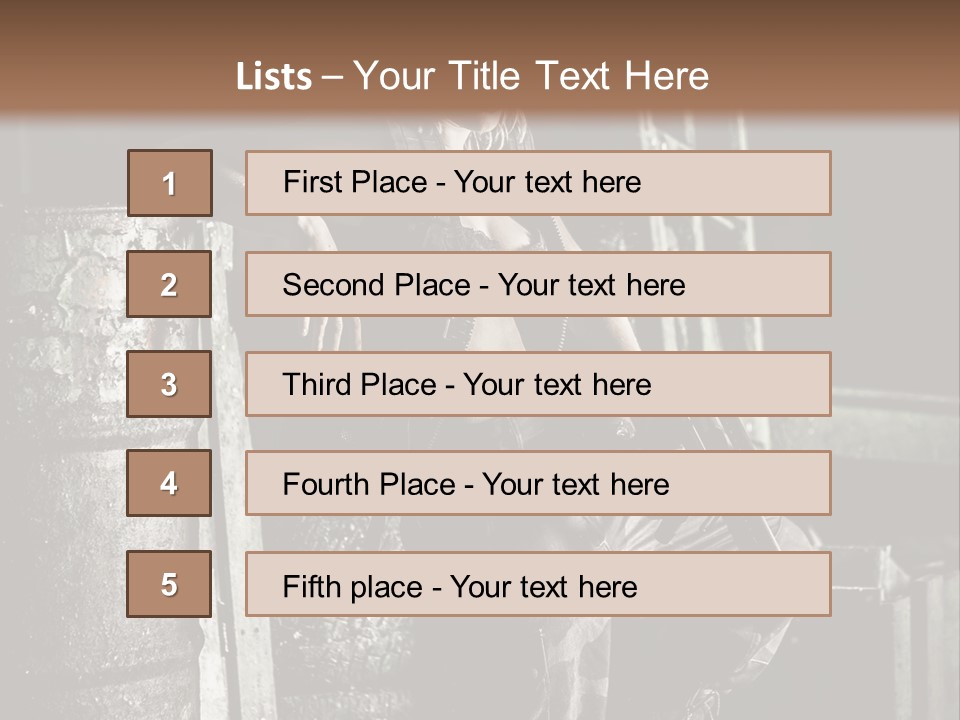 Taule Hangar Paintball PowerPoint Template