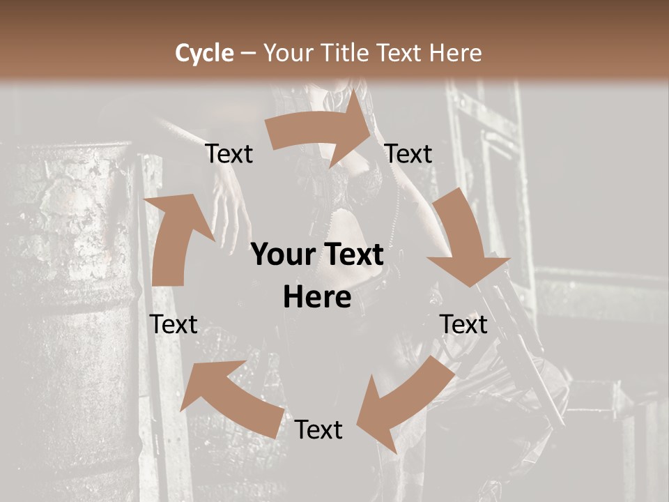 Taule Hangar Paintball PowerPoint Template