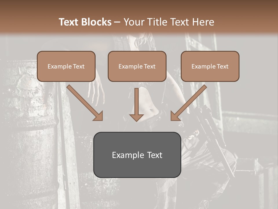 Taule Hangar Paintball PowerPoint Template