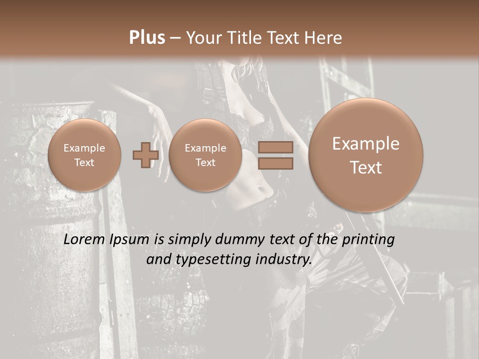 Taule Hangar Paintball PowerPoint Template