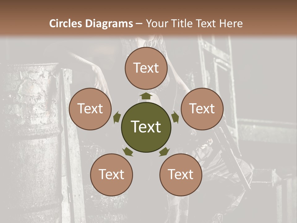 Taule Hangar Paintball PowerPoint Template