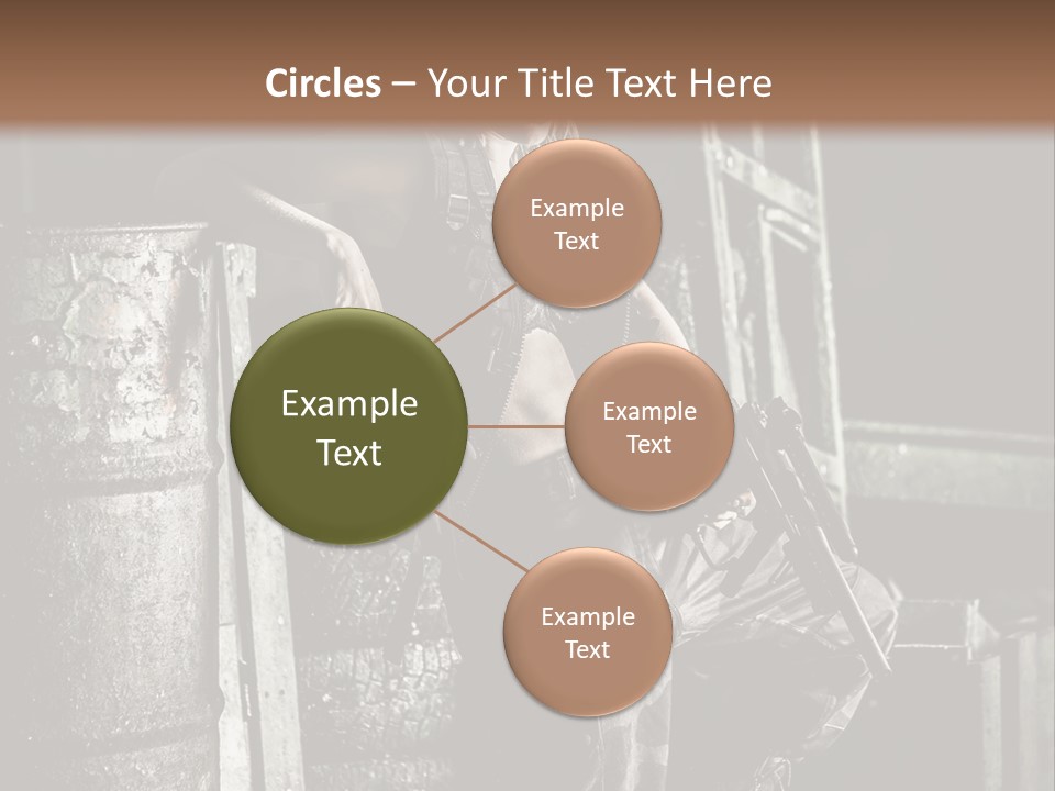 Taule Hangar Paintball PowerPoint Template