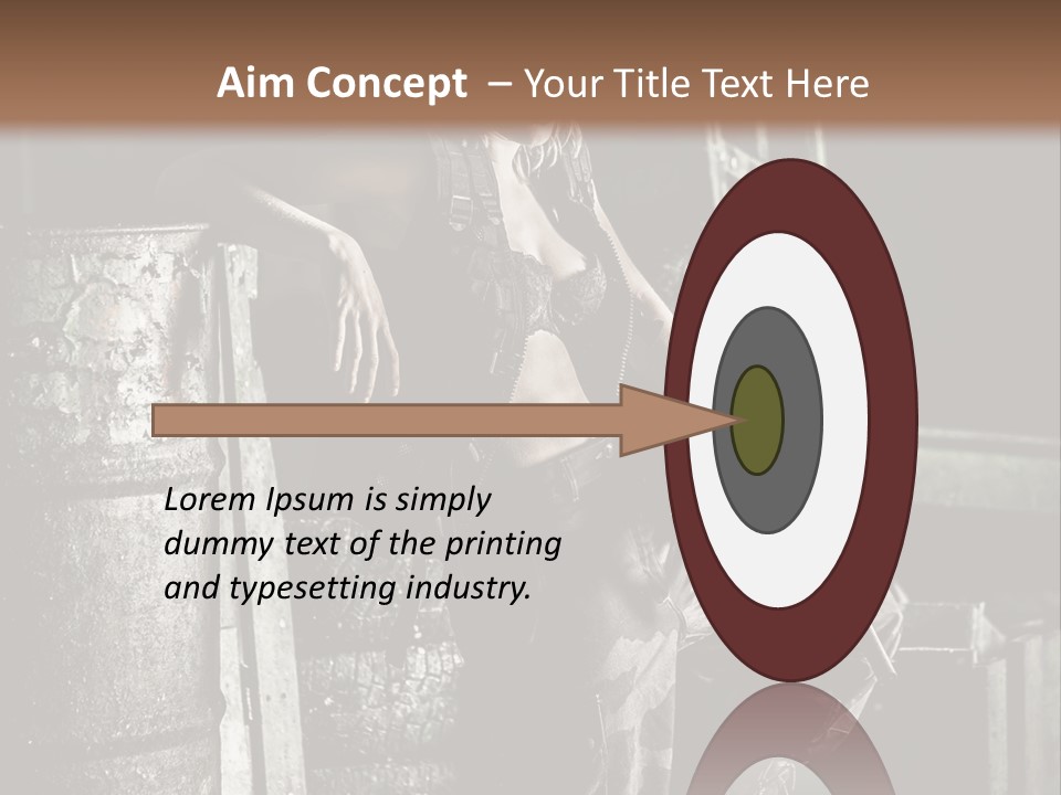 Taule Hangar Paintball PowerPoint Template