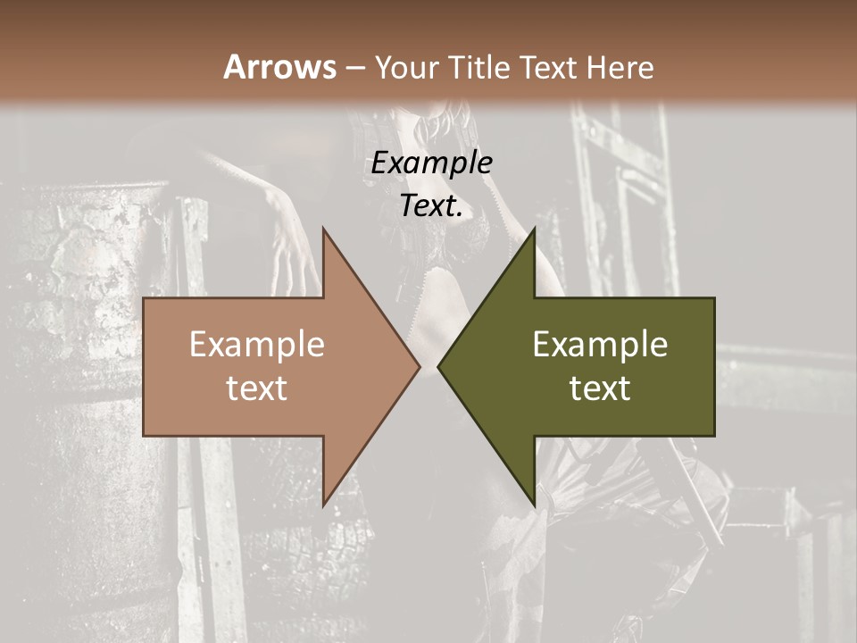 Taule Hangar Paintball PowerPoint Template