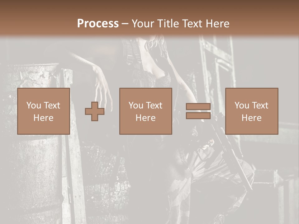 Taule Hangar Paintball PowerPoint Template