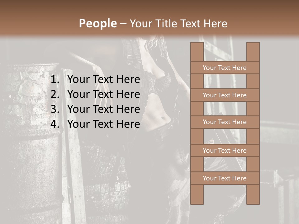 Taule Hangar Paintball PowerPoint Template