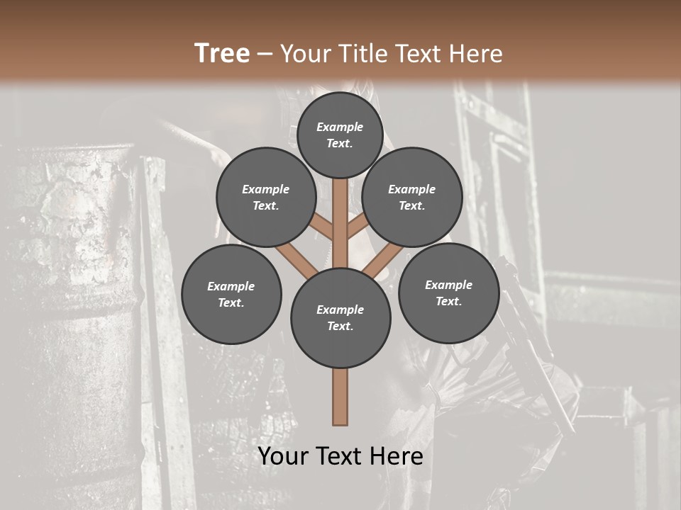 Taule Hangar Paintball PowerPoint Template