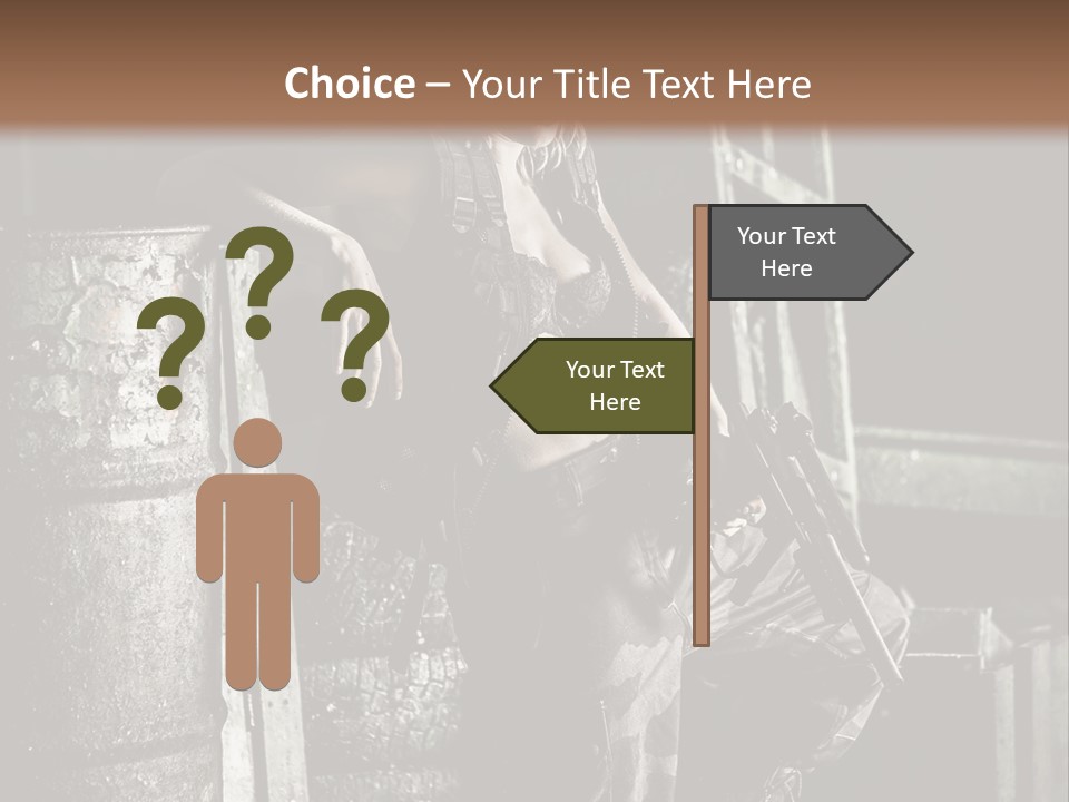 Taule Hangar Paintball PowerPoint Template