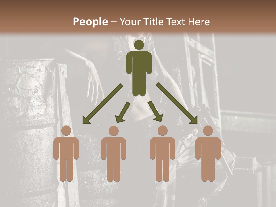 Taule Hangar Paintball PowerPoint Template