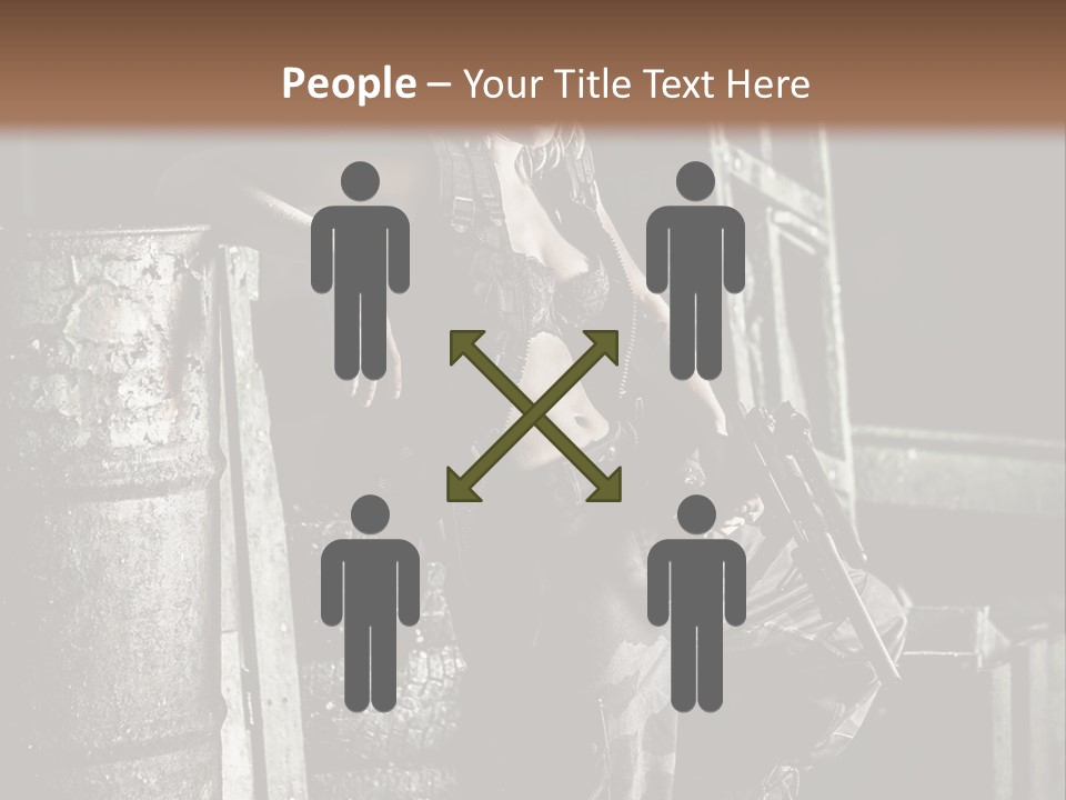 Taule Hangar Paintball PowerPoint Template