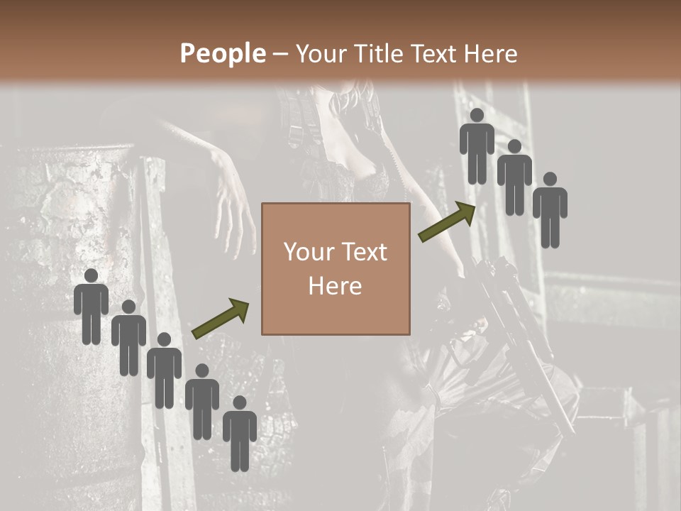 Taule Hangar Paintball PowerPoint Template