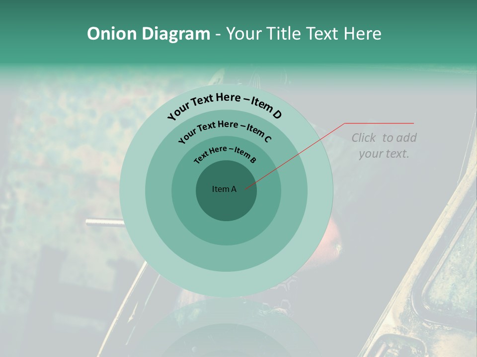 Treillis Hangar Masque PowerPoint Template