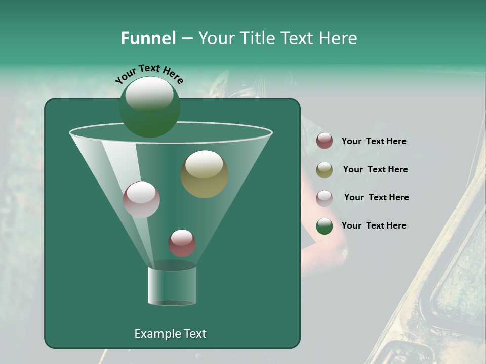 Treillis Hangar Masque PowerPoint Template