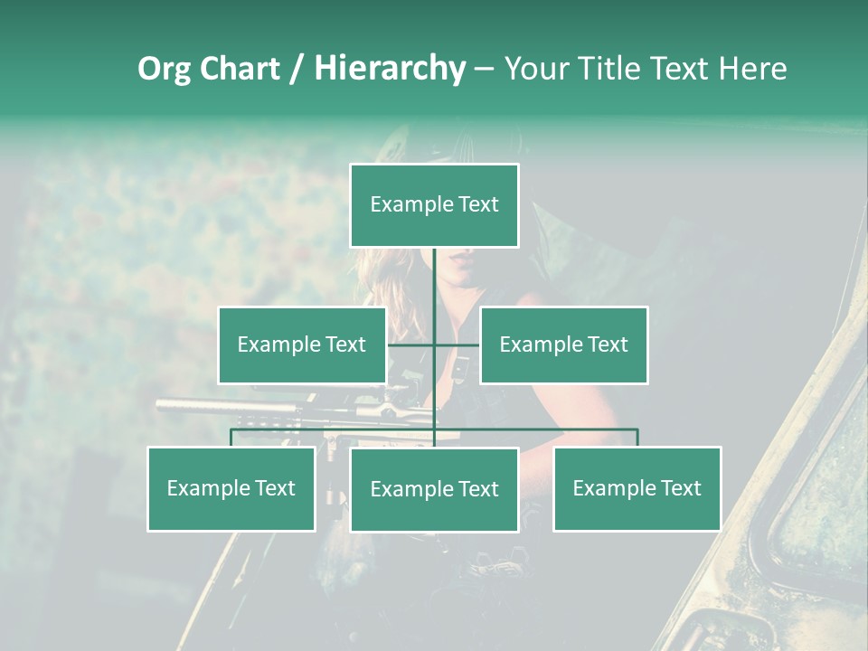 Treillis Hangar Masque PowerPoint Template