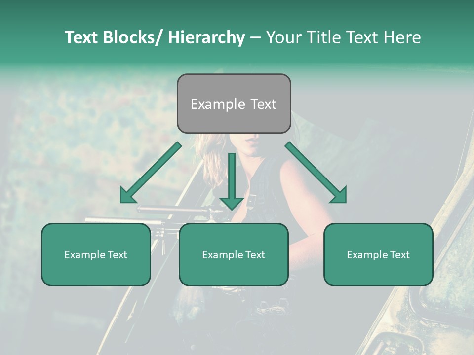 Treillis Hangar Masque PowerPoint Template