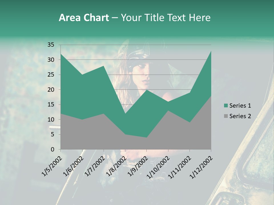 Treillis Hangar Masque PowerPoint Template