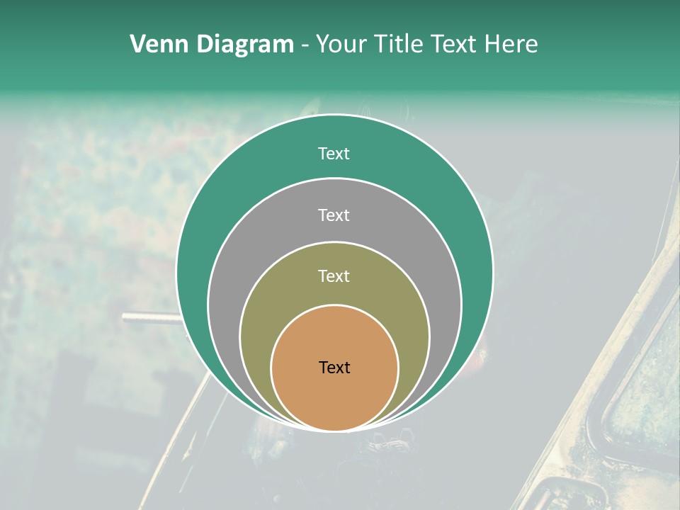 Treillis Hangar Masque PowerPoint Template