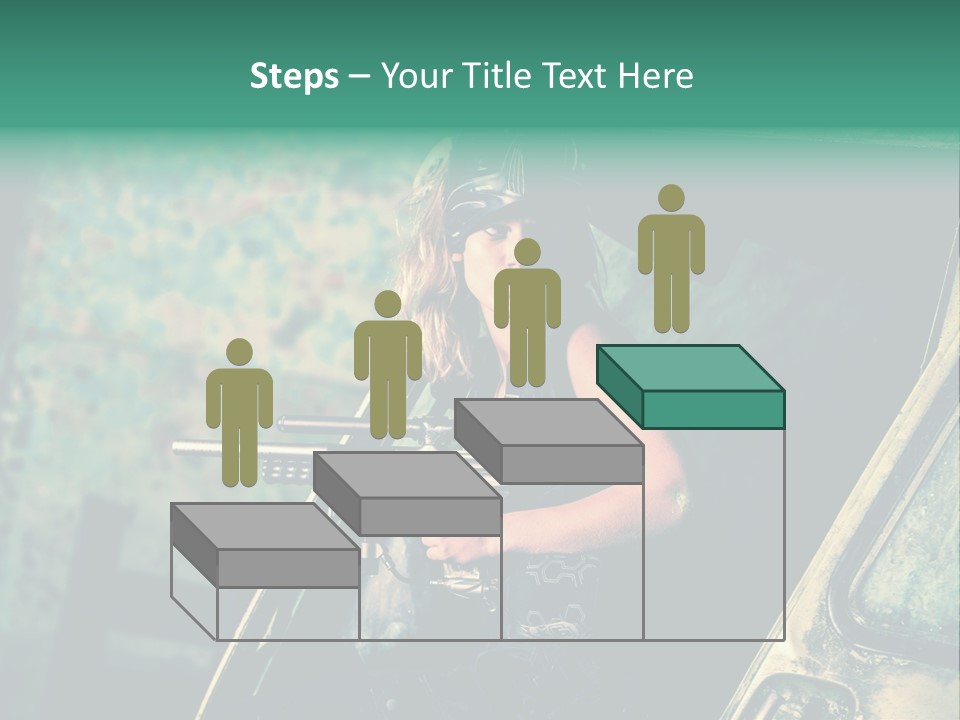 Treillis Hangar Masque PowerPoint Template