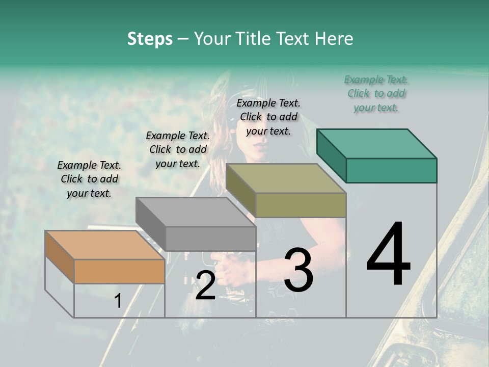 Treillis Hangar Masque PowerPoint Template