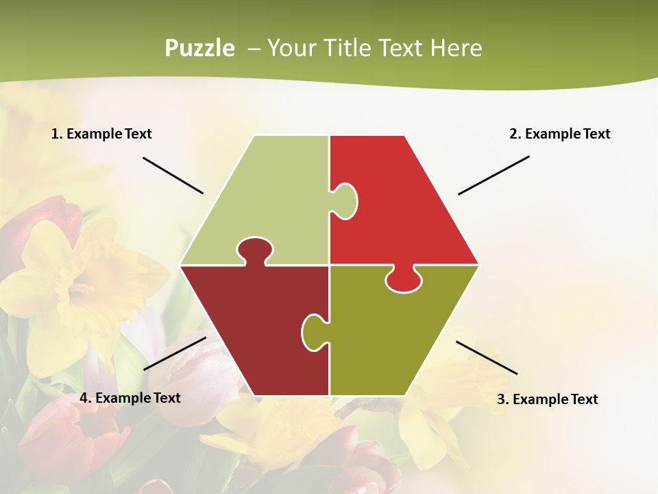 Plant Photography Studio Shot PowerPoint Template