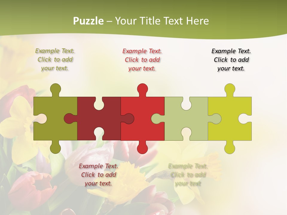 Plant Photography Studio Shot PowerPoint Template