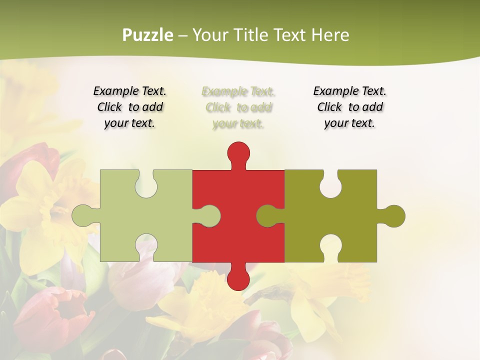 Plant Photography Studio Shot PowerPoint Template