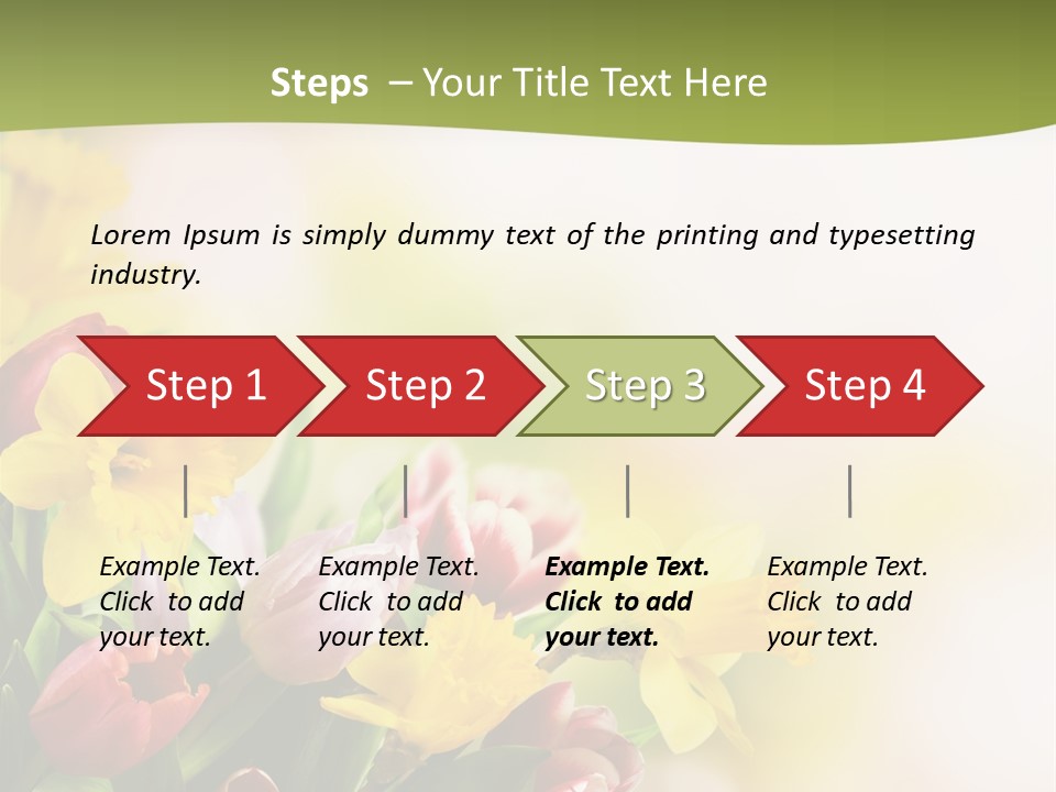 Plant Photography Studio Shot PowerPoint Template