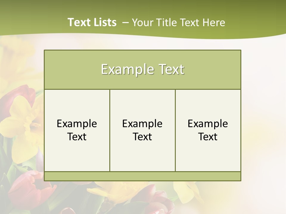 Plant Photography Studio Shot PowerPoint Template