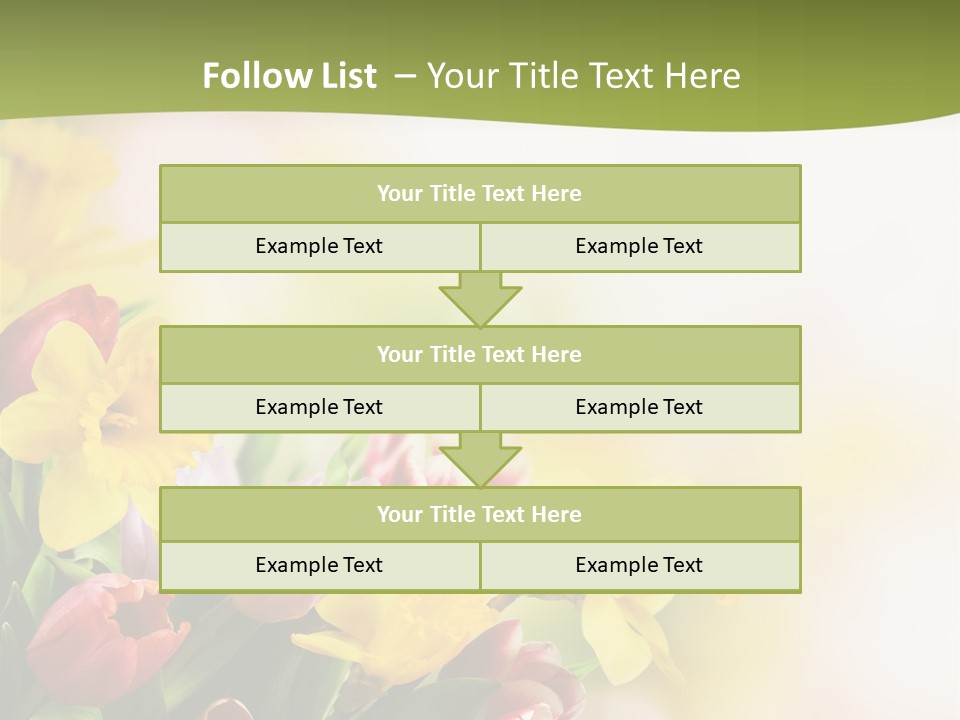 Plant Photography Studio Shot PowerPoint Template