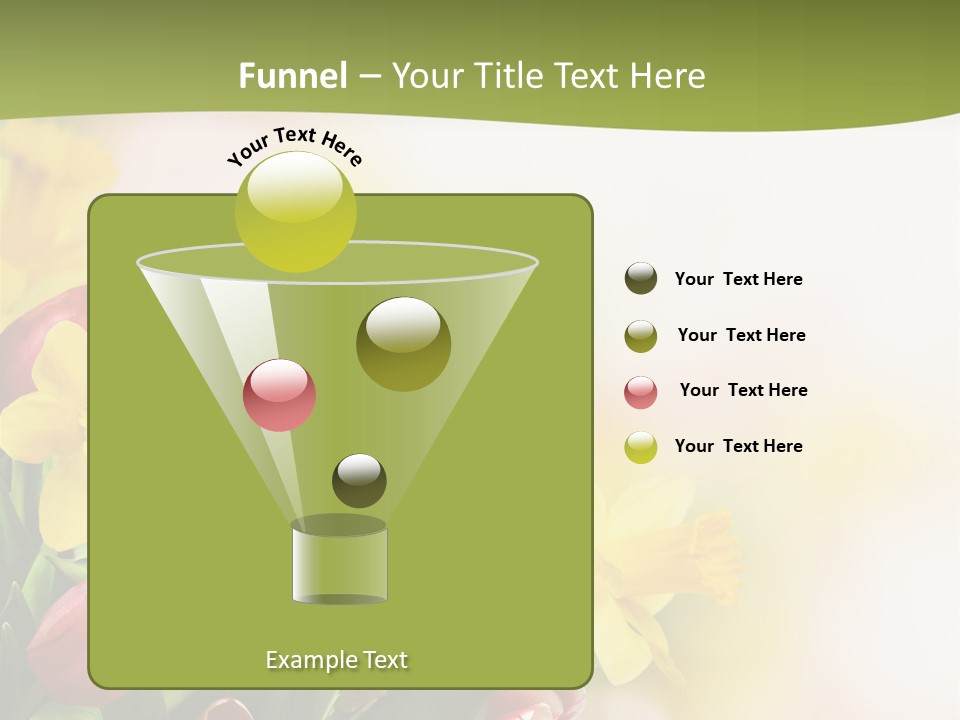 Plant Photography Studio Shot PowerPoint Template