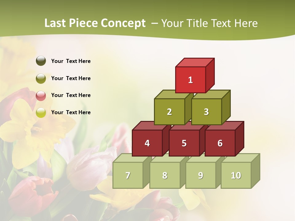 Plant Photography Studio Shot PowerPoint Template