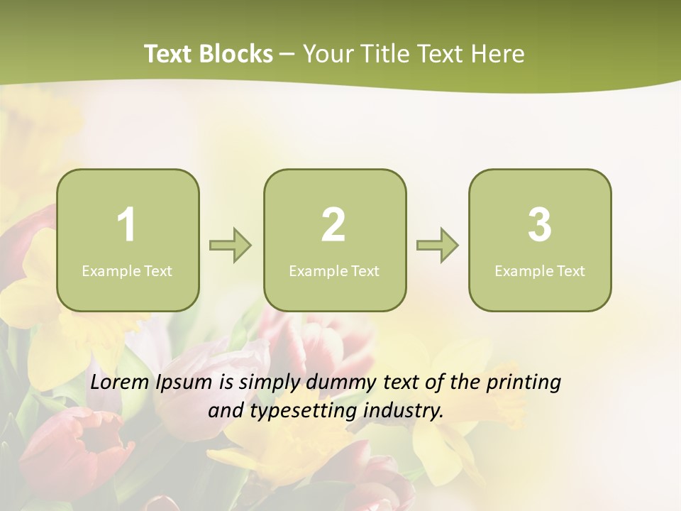 Plant Photography Studio Shot PowerPoint Template