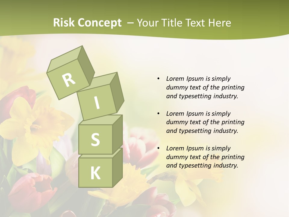 Plant Photography Studio Shot PowerPoint Template