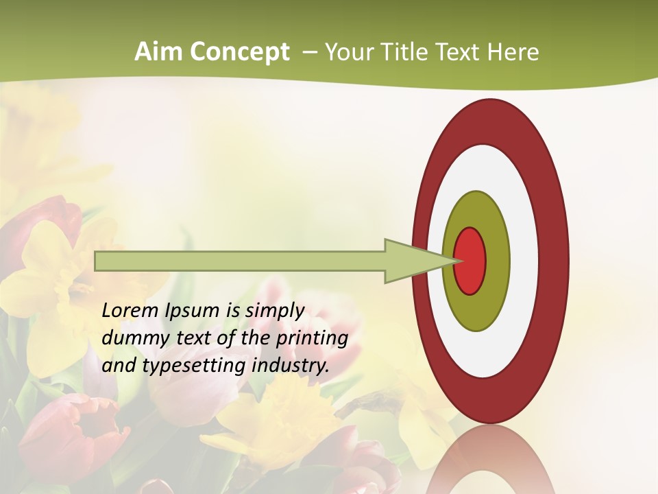 Plant Photography Studio Shot PowerPoint Template