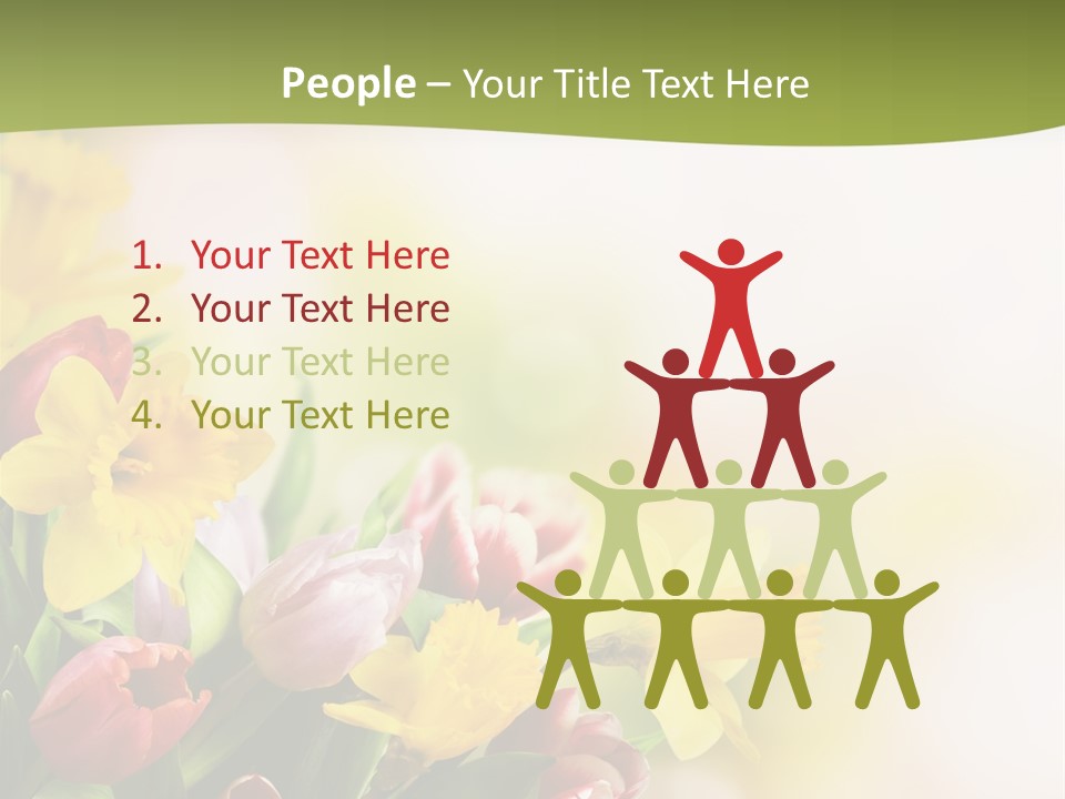 Plant Photography Studio Shot PowerPoint Template