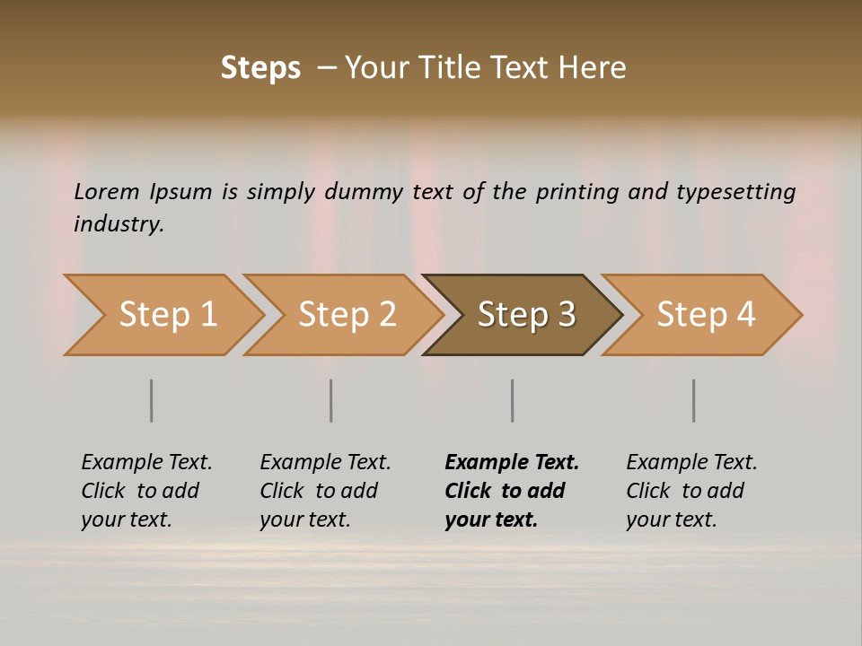 Curtain Fabric Hollywood PowerPoint Template