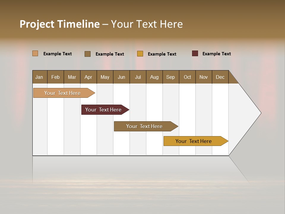 Curtain Fabric Hollywood PowerPoint Template