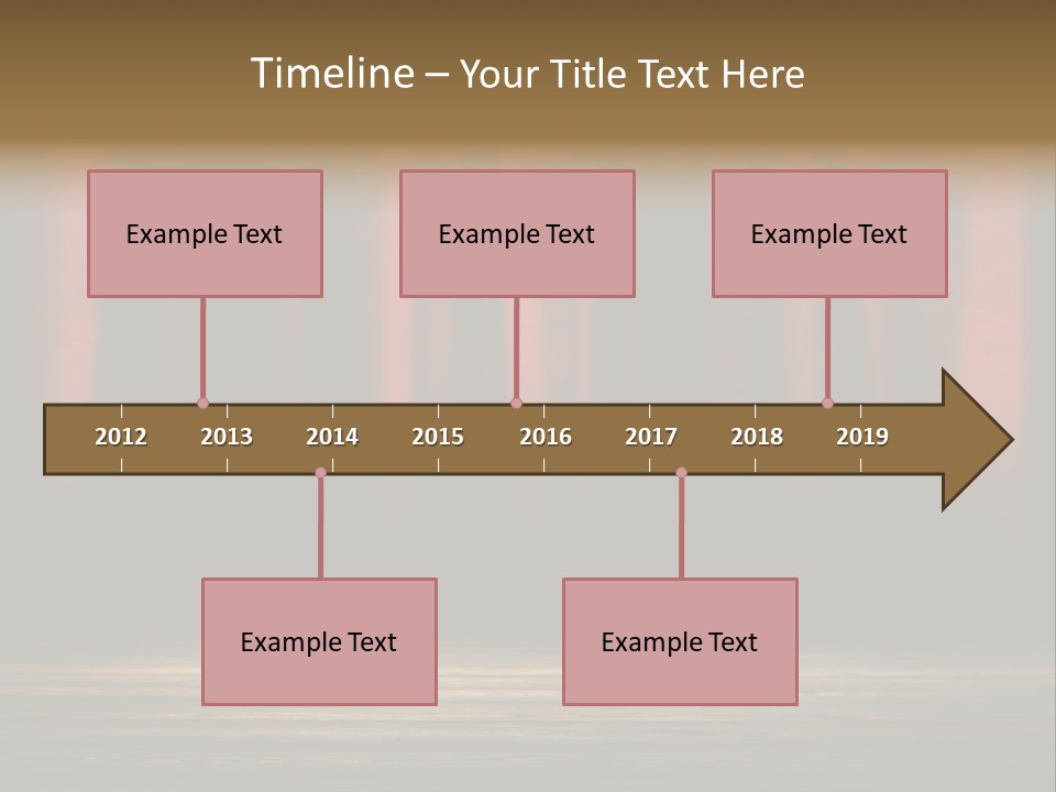 Curtain Fabric Hollywood PowerPoint Template