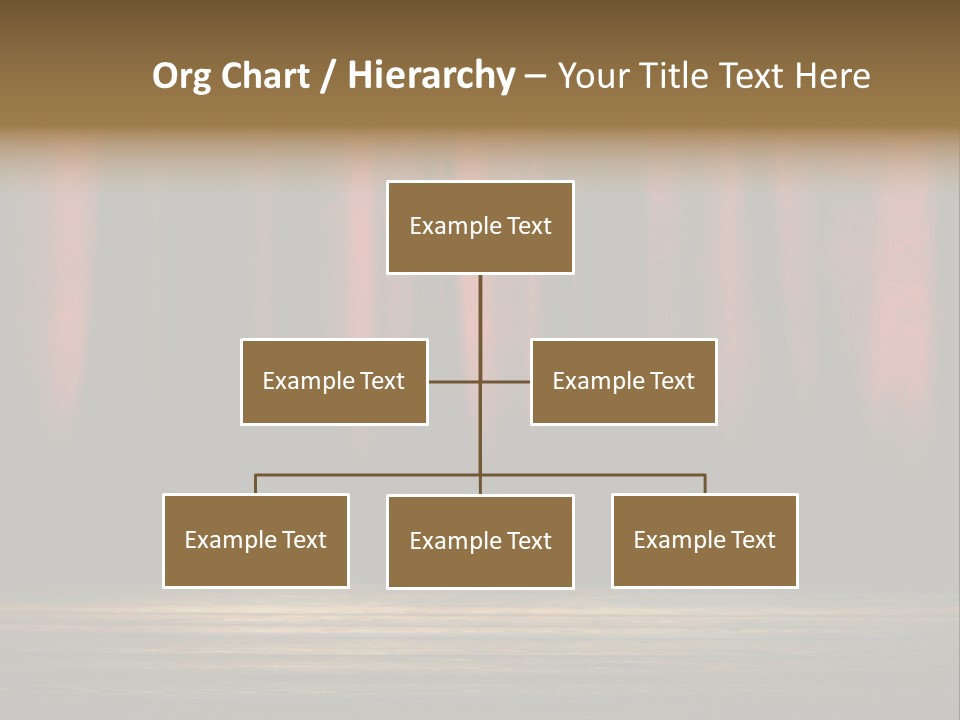 Curtain Fabric Hollywood PowerPoint Template