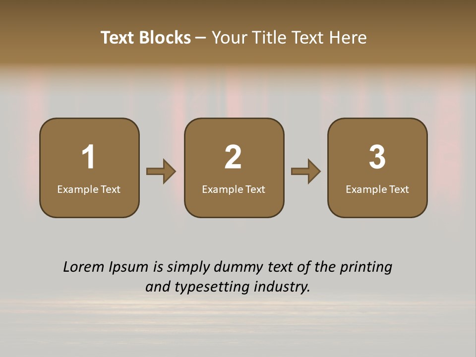 Curtain Fabric Hollywood PowerPoint Template