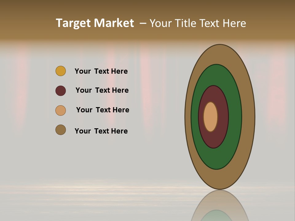 Curtain Fabric Hollywood PowerPoint Template