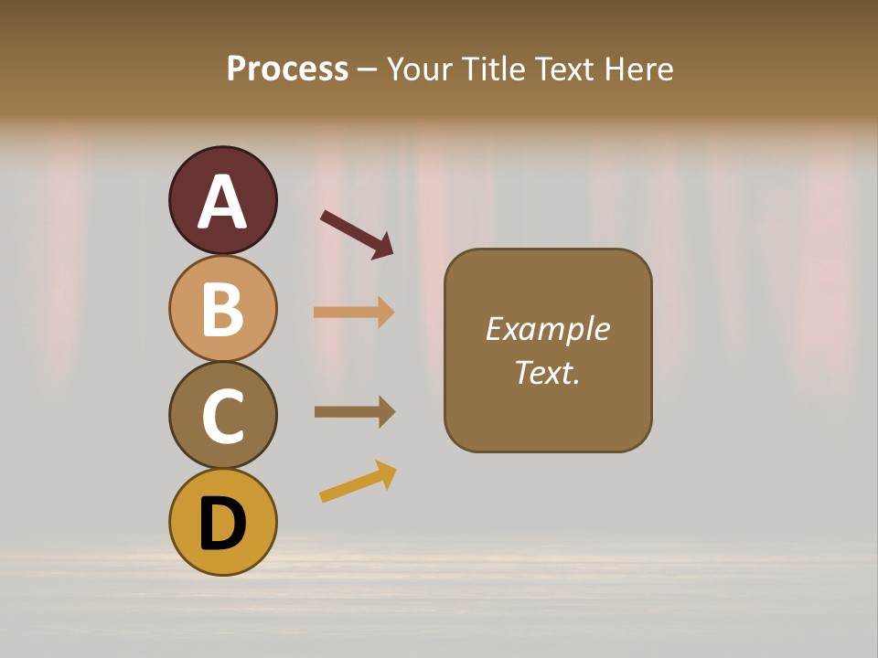 Curtain Fabric Hollywood PowerPoint Template