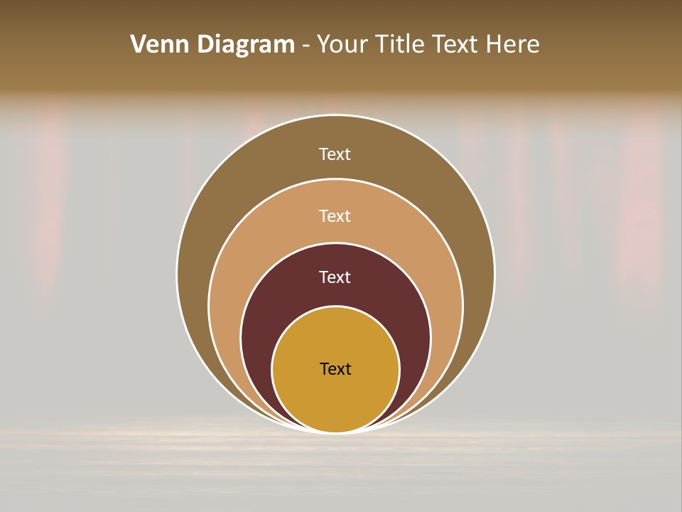 Curtain Fabric Hollywood PowerPoint Template