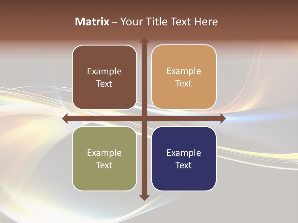 Silhouette Card Design PowerPoint Template