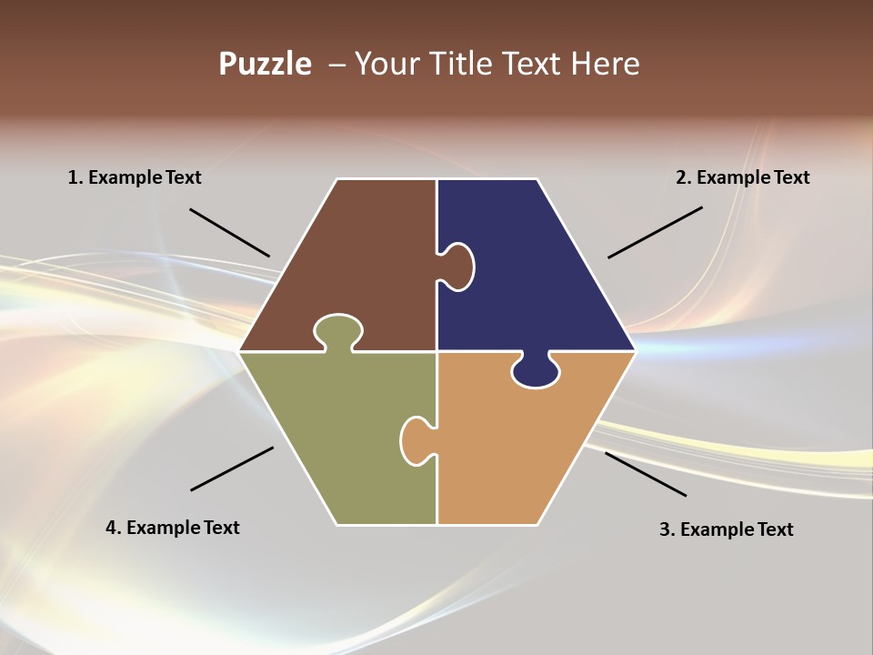 Silhouette Card Design PowerPoint Template