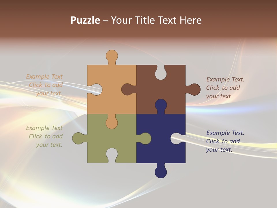 Silhouette Card Design PowerPoint Template